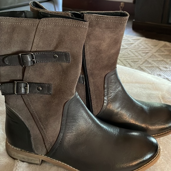 ROAN Gray/Brown boots - Picture 2 of 4
